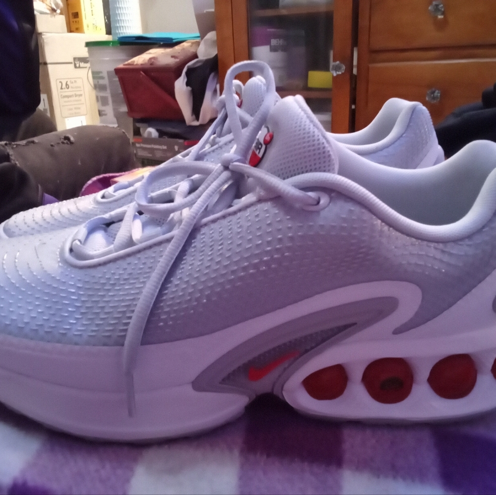 Nike White and Gray Sneakers